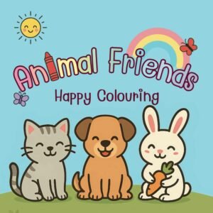 Animal Friends: Happy Colouring